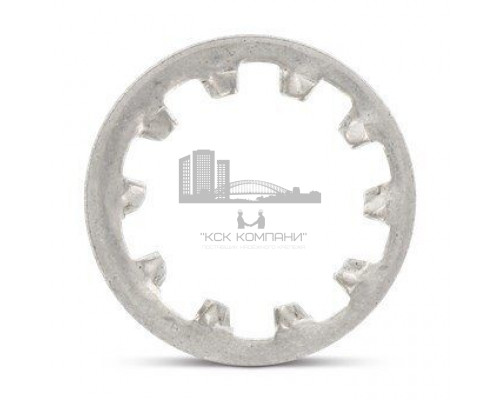 DIN 6797 A2 J 17,0 Шайбы стопорные пружинные с внутренними зубьями тип J