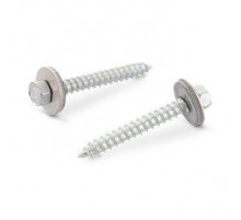 Саморез кровельный острый Art. 9059 A2 A с шестигранной головкой и EPDM-шайбой, 6.5x280 мм