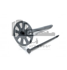 Дюбель-Гриб с пластиковым гвоздем DY-GR-PG для теплоизоляции, 10x180