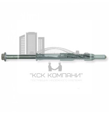 Дюбель фасадный с шестигранным шурупом DY-FBSSG и прессшайбой, 10x80