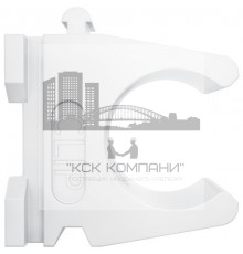 Клипса-зажим fischer RC IEC для фиксации труб нейлон, 62-64 мм