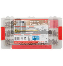 Набор шурупов fischer FAB FPF-ST по дереву шлиц Torx, d3.5-5 мм; L16-60 мм (245 шт.)