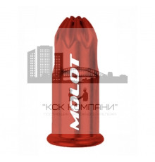 Патрон строительный монтажный MOLOT С-4, 5.6x16 мм (красный)