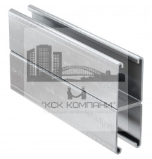 Профиль монтажный fischer FUS 62D двойной, 62D/2.5-6000 мм