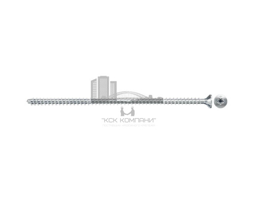 Саморез потайной со сверлом  FPF-ST полная резьба шлиц TX, 8x220 мм