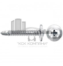 Саморез прессшайба со сверлом  FPS-FPB для профилей шлиц PH, 4.2х13 мм