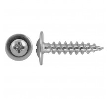 Саморез с прессшайбой острый SMR OS А2 по металлу шлиц PH, 4.8x19 мм