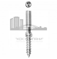 Шуруп-Шпилька S-SH SA сантехническая с TORX шлицем ОЦ, M10x120