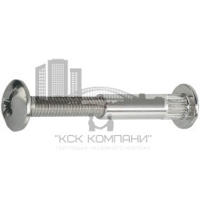 Стяжка межсекционная SM мебельная никель, М4х10/М4х15 мм