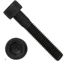 Винт с цилиндрической головкой DIN 912 12.9 и внутренним шестигранником ОКС, М4x10 мм
