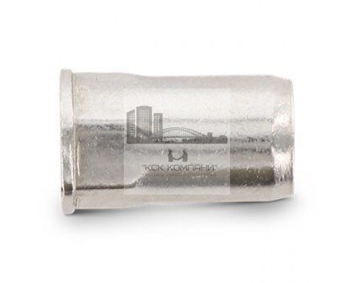 Art. 1027 A2 M 12X24 Заклепка резьбовая нержавеющая с потайным уменьшенным бортиком, шестигранная