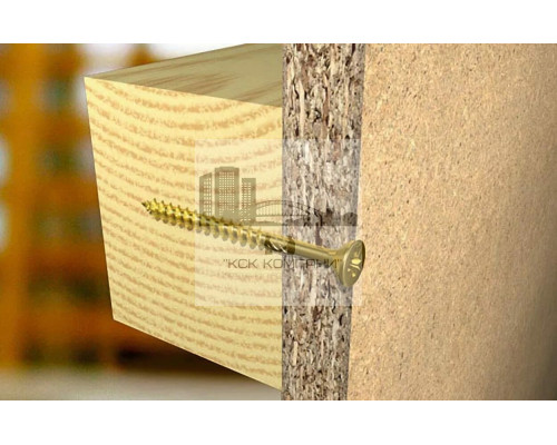 Шуруп с потайной головкой fischer неполной резьбой шлиц TX, 8x280 мм