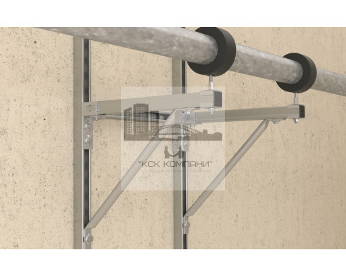 Опора усиливающая fischer PSAE A4 нержавеющая для профилей FUS и консолей FCA, 40x5.1x300 мм
