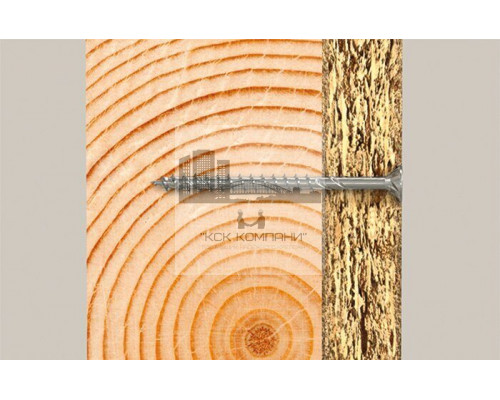 Шуруп для ДСП fischer FPF II CTP BC с потайной головой шлиц TX, 5x90 мм (200 шт.)