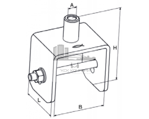 FMCE 3/4 3/4 (80x91x134 мм) Соединительный элемент, артикул 547817