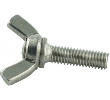 Винт барашковый DIN 316 A2 с прямоугольными лепестками американская форма, M8x50 мм