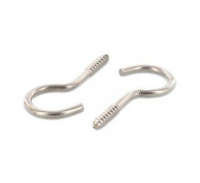 Art. 9080 A2 4,4X65 Шуруп нержавеющий с крюком - полукольцо