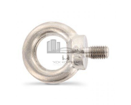 Рым-болт DIN 580 A2 кованный нержавеющий, M24