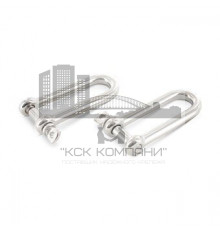 Art. 8259 A4 12 Скоба такелажная нержавеющая D-образная, длинная