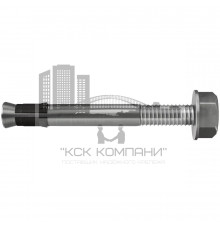 Анкер гвоздевой  FNA II A4 с резьбой и фланцевой гайкой, 6x50/5 мм