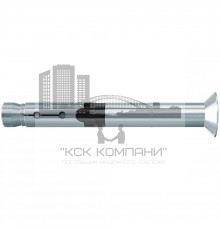 Анкерный болт втулочный fischer FH II SK с потайной головкой ОЦ, M6 10x75/25 мм