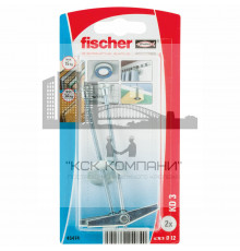 Дюбель пружинный fischer KD 3 K NV для пустотелых материалов ОЦ, M3 12x95 мм