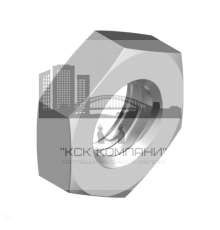Гайка шестигранная низкая DIN 439 А4 с фаской, M27