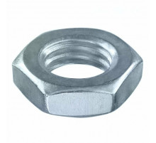 Гайка шестигранная низкая DIN 439 с фаской оцинкованная, M24
