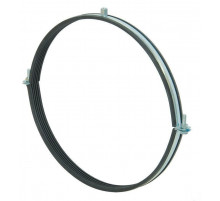 Хомут с резиновым профилем HVR для круглых воздуховодов, 200/М8