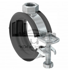 Хомут трубный fischer FGRS Universal одновинтовой с быстродействующим замком ОЦ, M8 25-30 мм (3/4")