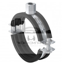 Хомут трубный fischer FRS огнестойкий с Epdm-вставкой ОЦ, M8/M10 40-45 мм (1 1/4")