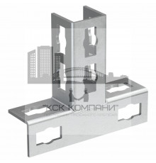 Кронштейн соединительный fischer PFUF 2D ZL для системы FUS гоц. сталь, 153x175x42x4 мм