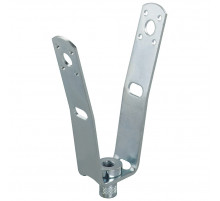 Кронштейн трапециевидный fischer TZH с регулировочной гайкой ОЦ, M10 117x25x2.5 мм