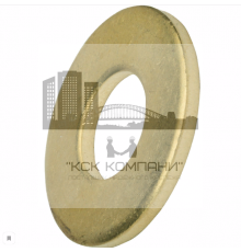 Шайба плоская DIN 125 латунная, M20 (D21)