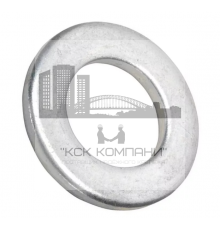 Шайба плоская DIN 125 оцинкованная класс точности А, М2.5