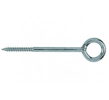 Шуруп с кольцом  GS оцинкованный для дерева, 8x120 мм