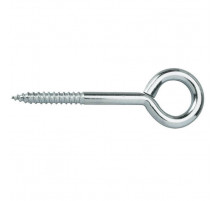 Шуруп с кольцом для дерева SMR S-K для подвесных конструкций ОЦ, 4x40/55 мм