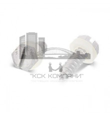 Саморез с уплотнительной прокладкой DIN 7976 A2 C SZ шестигранной головой прямой шлиц, 4.2x13 мм