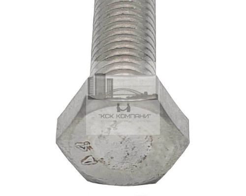 Болт шестигранный нержавеющий DIN 933 А4 полная резьба, M4x6 мм