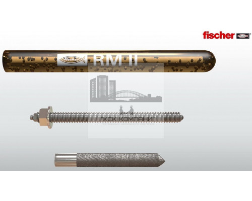 Химическая капсула fischer RM II 12 для бетона винилэстер, M12x110 мм