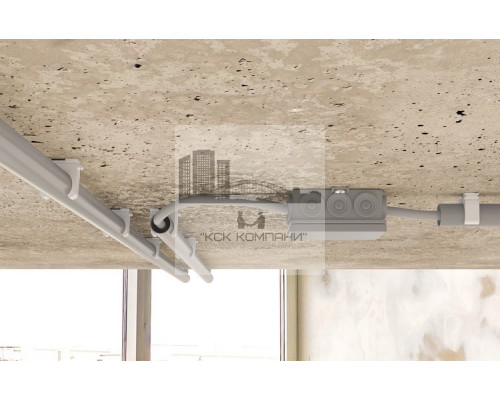 Клипса-зажим fischer RC IEC для фиксации труб нейлон, 20-21 мм