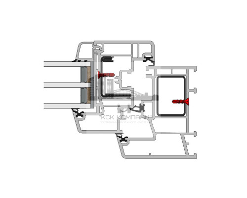 Саморез оконный со сверлом SMR OK SPG потайной с насечками шлиц PH ОЦ, 3.9x38 мм
