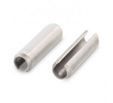 ISO 8752 AISI 301 10X10 Штифт нержавеющий цилиндрический пружинный, разрезной, трубчатый, усиленный