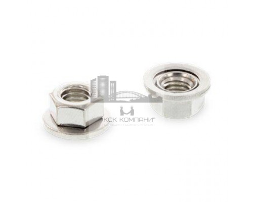 Art. 9085 A2 M 3 Комби-гайка с конической шайбой нержавеющая D 8 мм
