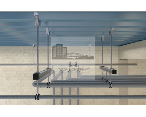 Кронштейн трапециевидный fischer TZH с регулировочной гайкой ОЦ, M8 117x25x2.5 мм