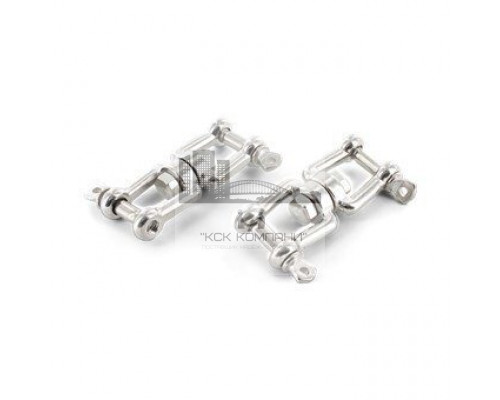 Art. 8256 A4 16 Вертлюг нержавеющий вилка-вилка грузоподьёмный