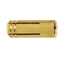 Анкер цанга забивной ACL распорный латунный, M10 12x35 мм