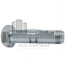 Болт шестигранный DIN 933 10.9 с полной резьбой ОЦ, M8x30 мм