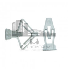 Дюбель-Бабочка для гипсокартона DY-BUTT-DG полипропилен, 10x50