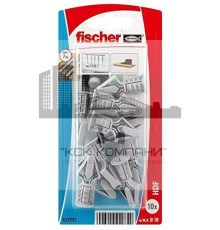 Дюбель-бабочка fischer HDF K NV для гипсокартона полиамид, 10x35/12.5 мм